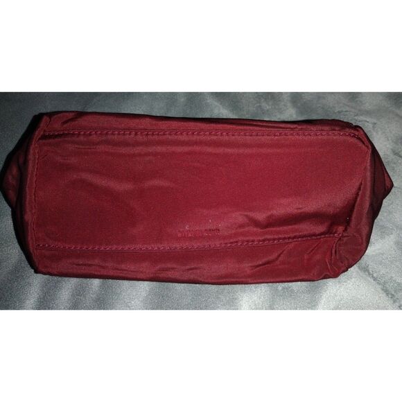 MINOBOSSI Firenze Reversible Red/Black Small Purse with Handles & Shoulder Strap - Picture 11 of 15